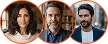 Avatars van tevreden Swap Daypro gebruikers